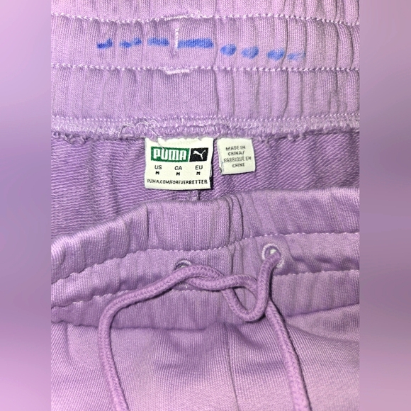 PUMA Womens Britto X Graphic Sweatpants Casual Comfort Technology - Purple - - Picture 10 of 13